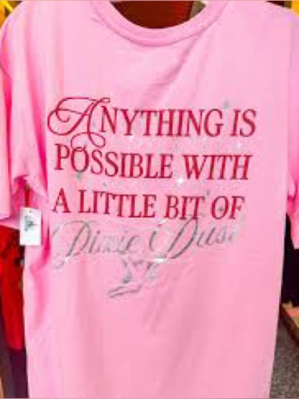 NWT Pink Tinker Bell Pixie Dust - Walt Disney World